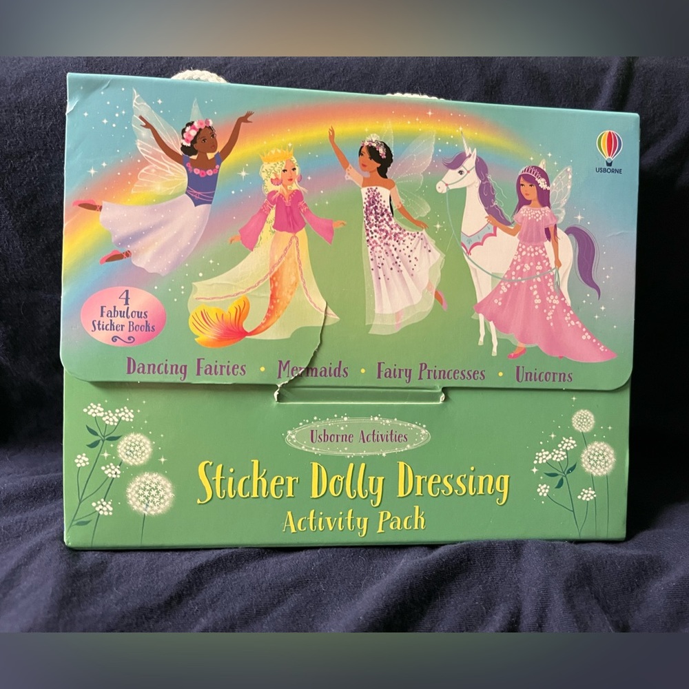 USBORNE Sticker Dolly Dressing book pack